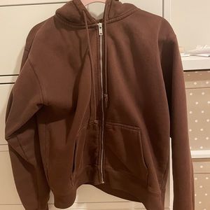 Brandy Christy hoodie in brown